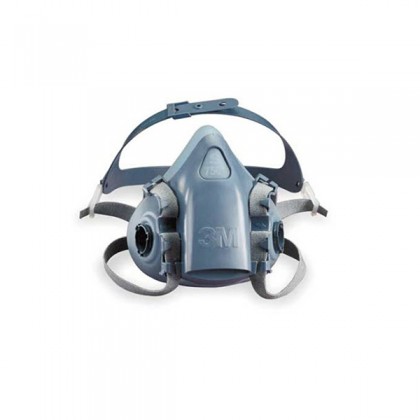 7502 SILICONE DOUBLE RESPIRATOR